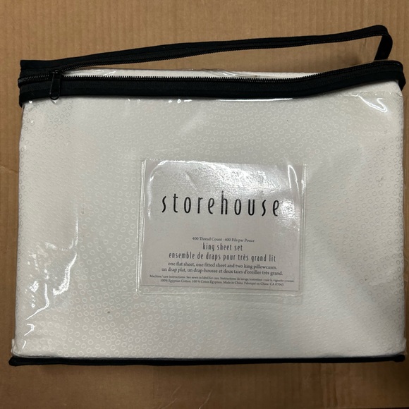 EGYPTIAN COTON KING SHEET SET - Picture 1 of 6